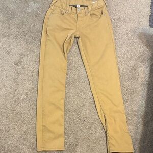 True Religion Men’s Slim Jeans in Tan